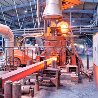 dritte Stranggussanlage bei ACO Eurobar dritte Stranggussanlage bei ACO Eurobar